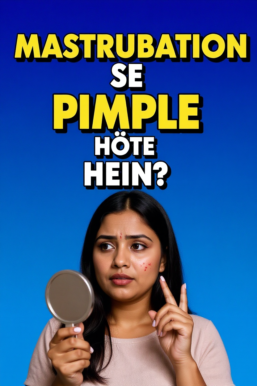 Mastrubation se pimple hote hein?