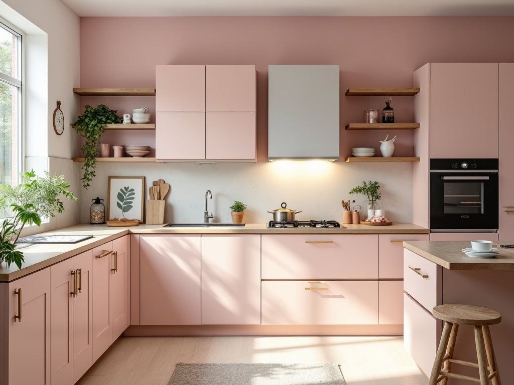 Choosing the Perfect Soft Blush Pink for Your Kitchen