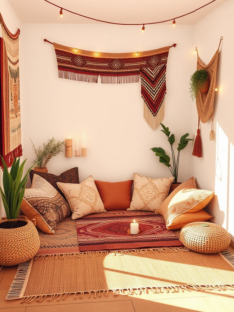 Boho Yoga Room Ideas