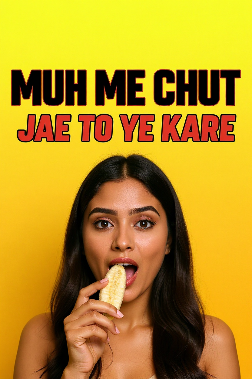 Muh me chut jae to ye kare