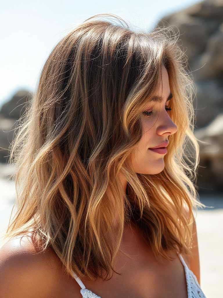 Medium-Length Beach Waves