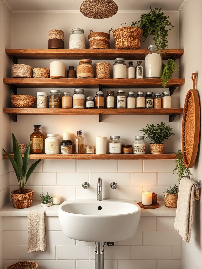 Dreamy boho bathroom inspirations