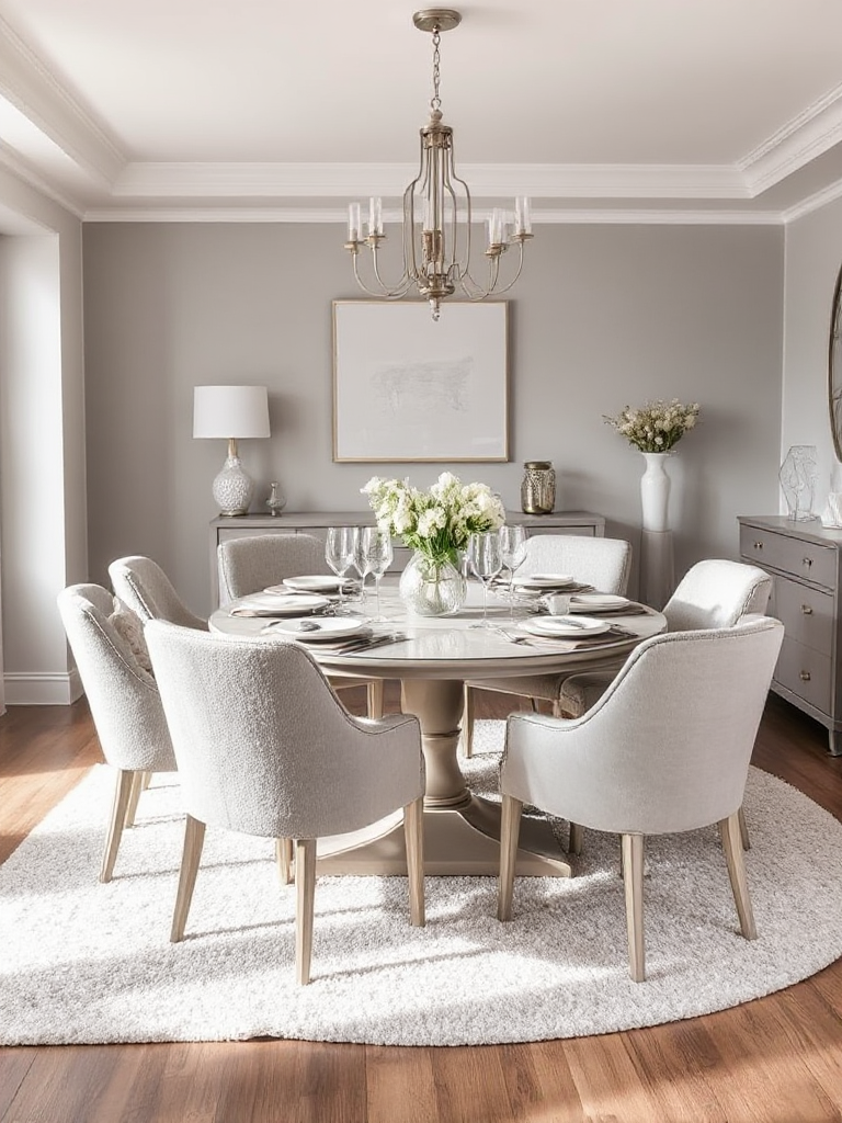 Inviting Neutral Dining Room Ideas