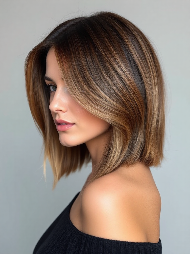 Medium-Length Hair with Layers