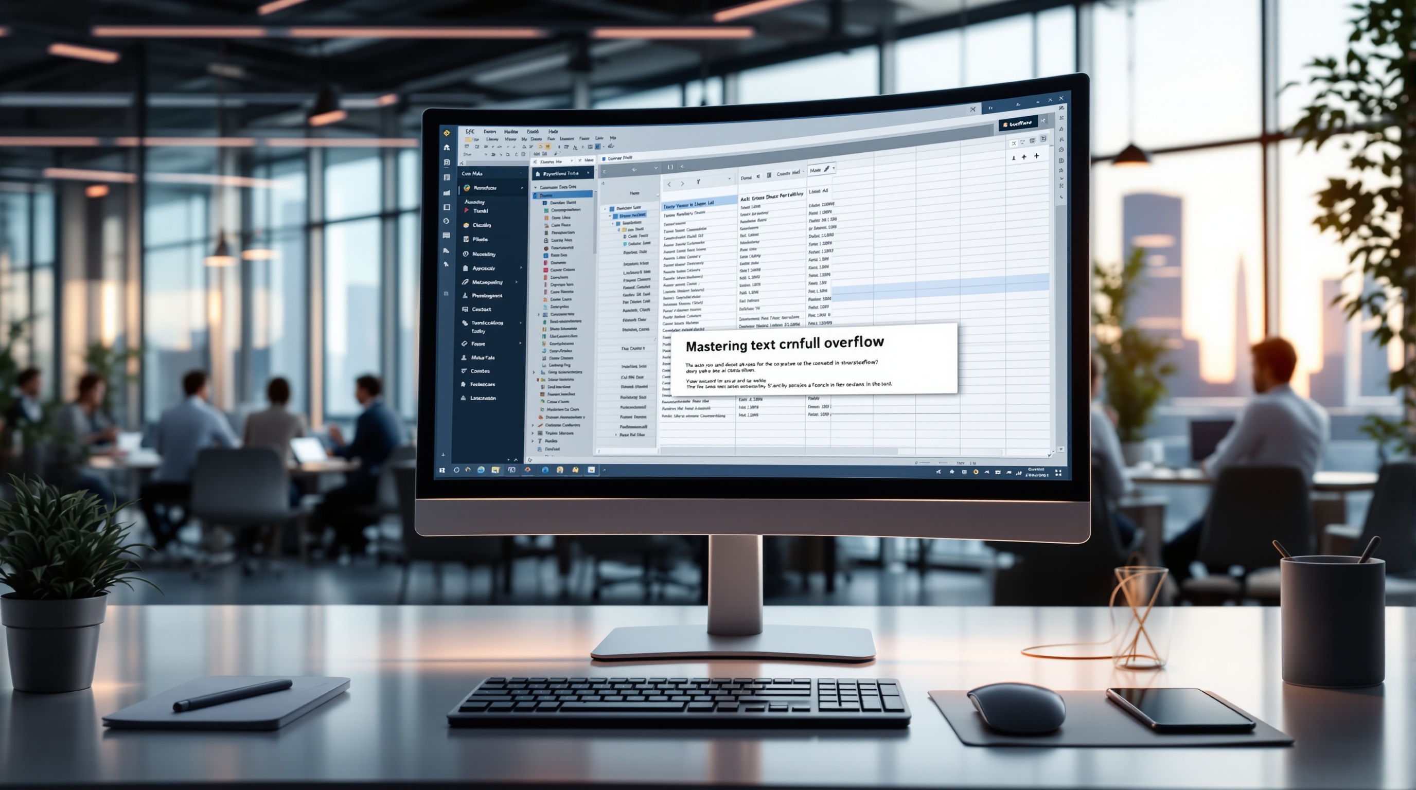 Mastering Text Overflow in Spreadsheet Cells