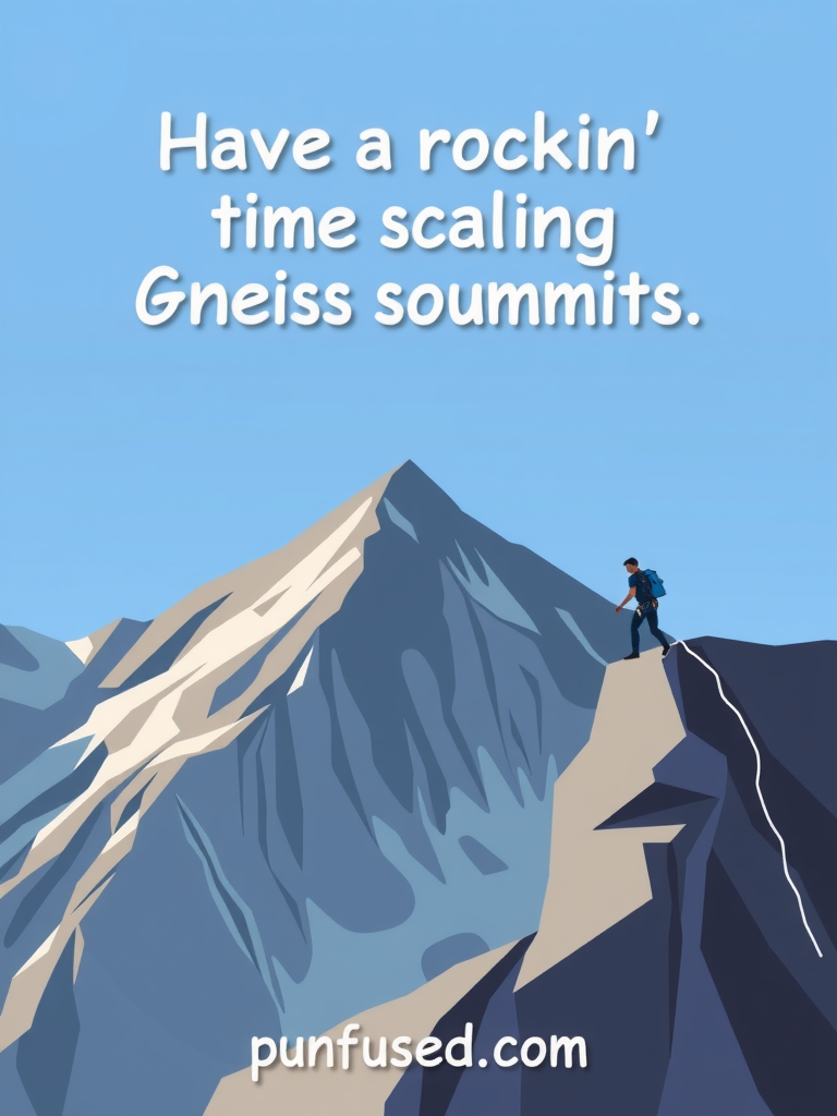 rock climbing puns