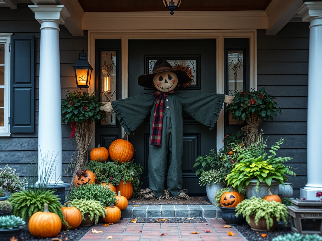 Image for Spooky Scarecrow Scene: