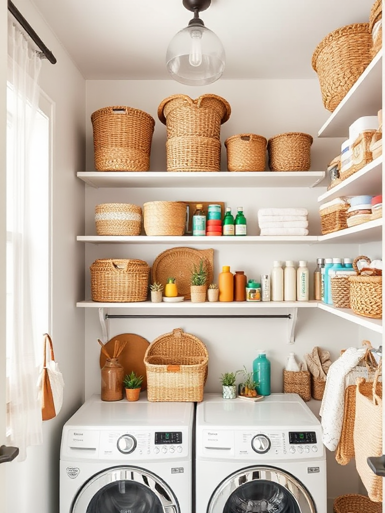 Boho Laundry Room Ideas