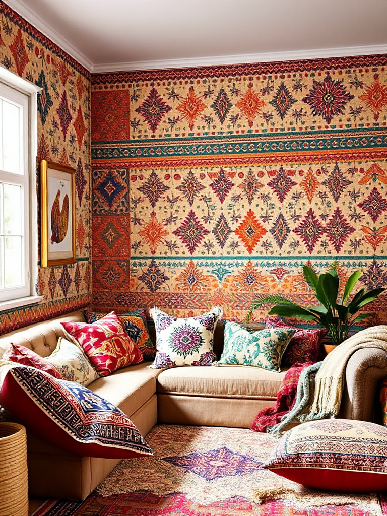 Boho Room Wallpaper Ideas