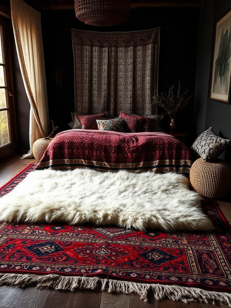 Dark boho bedroom sanctuaries