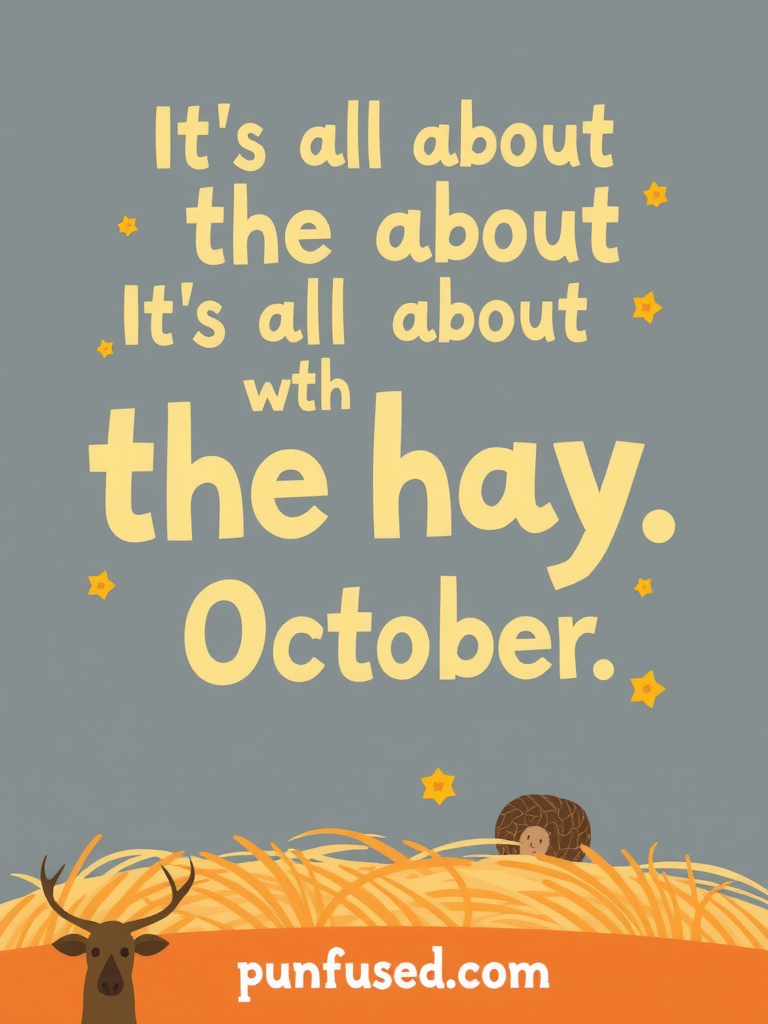 october puns