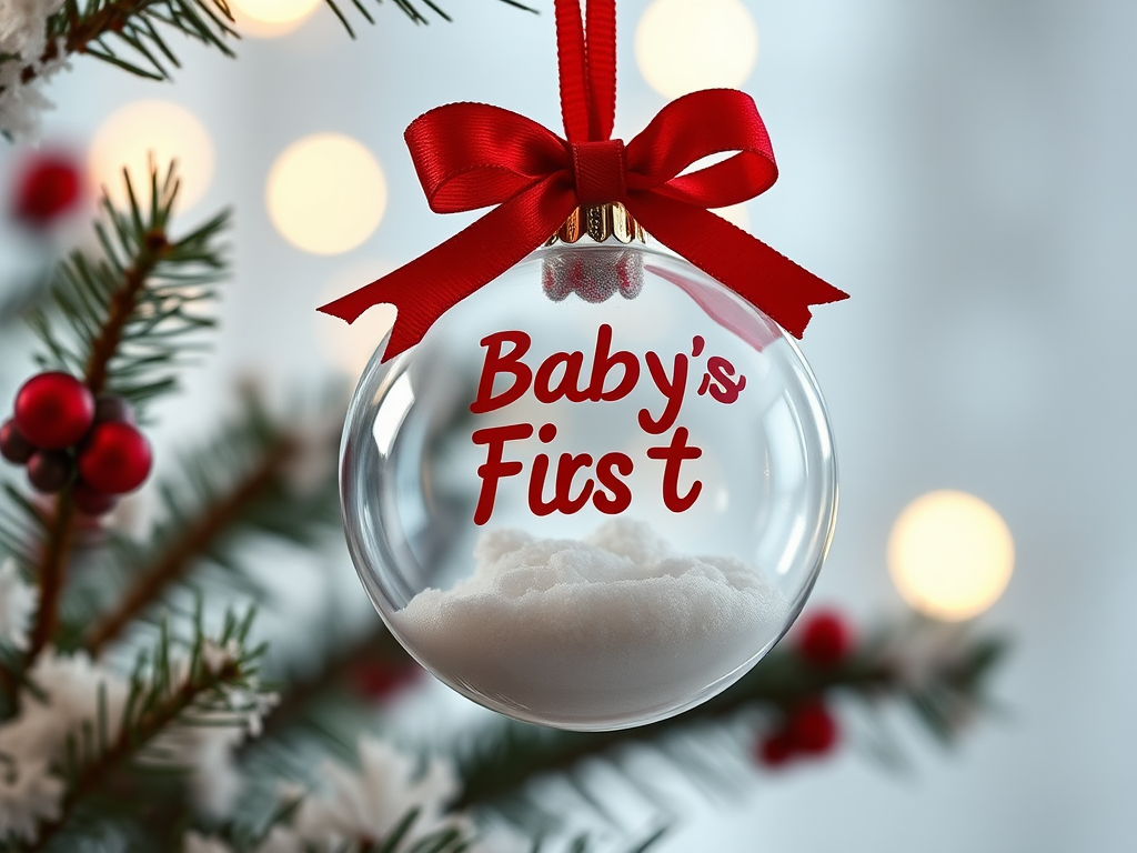 Image for Baby's First Ornament