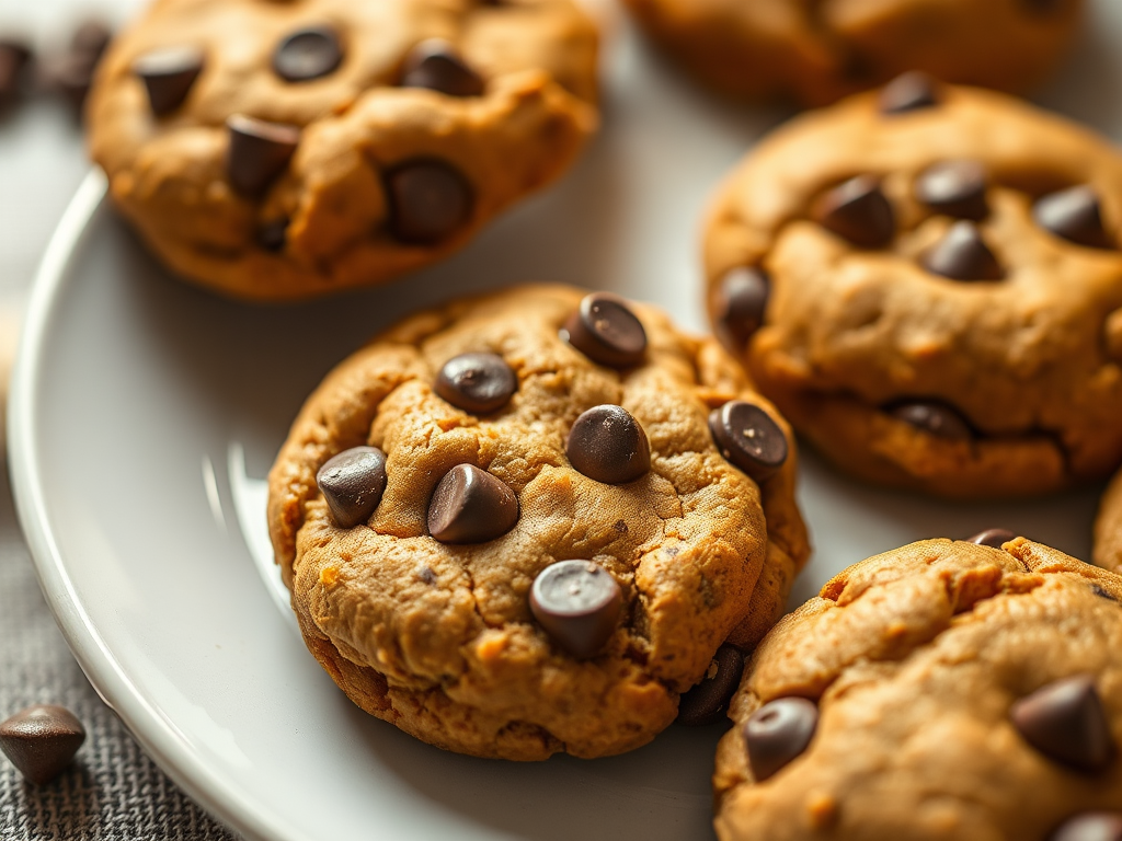 Image for Pumpkin Chocolate Chip Cookies: