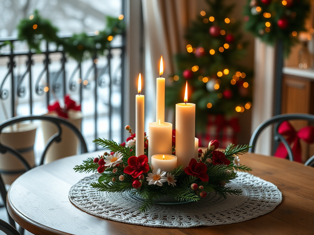 Image for Festive Candle Centerpiece