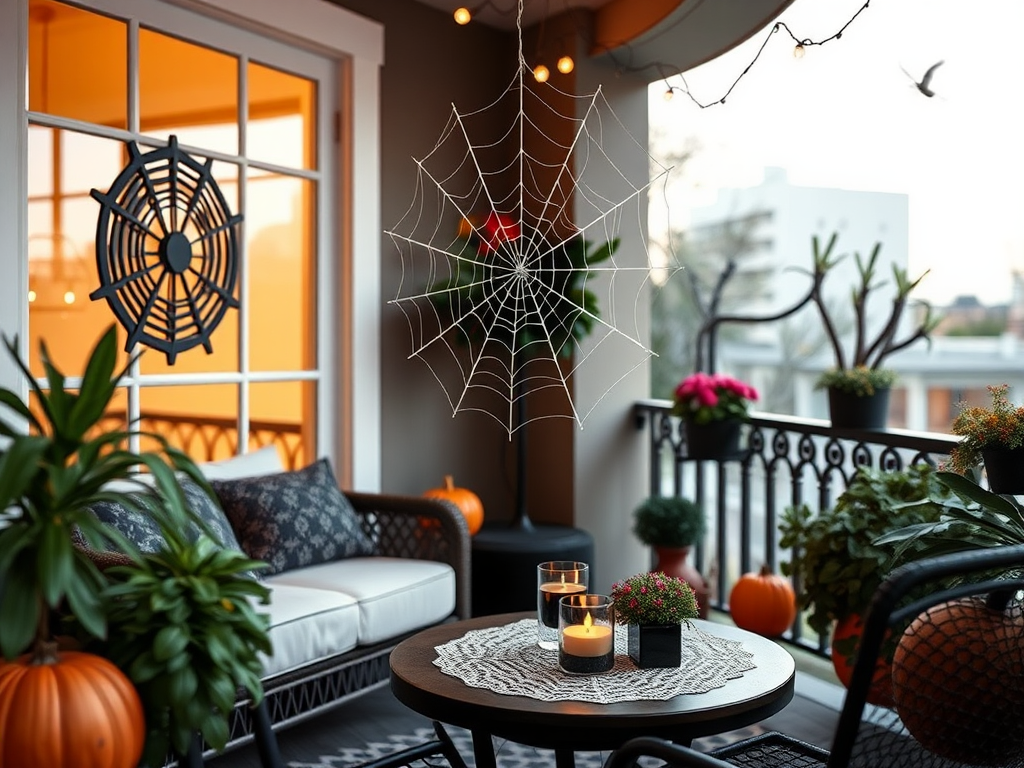 Image for Elegant Spiderweb Decor