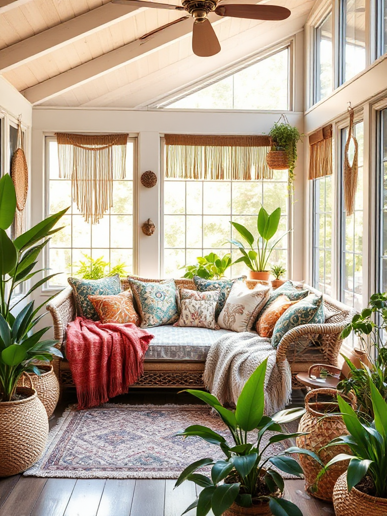 Boho Sunroom Ideas