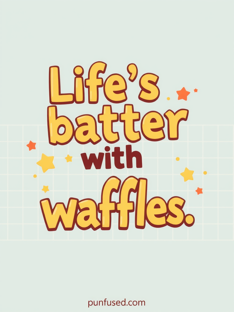 waffle puns