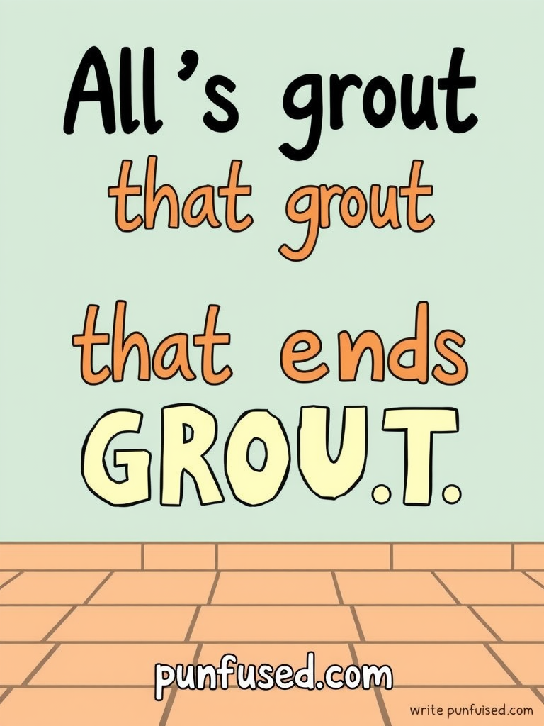 grout puns