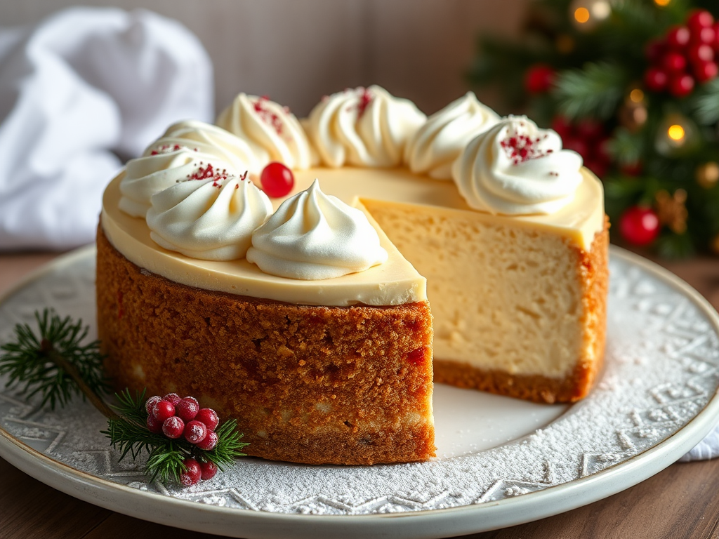 Image for Eggnog Cheesecake