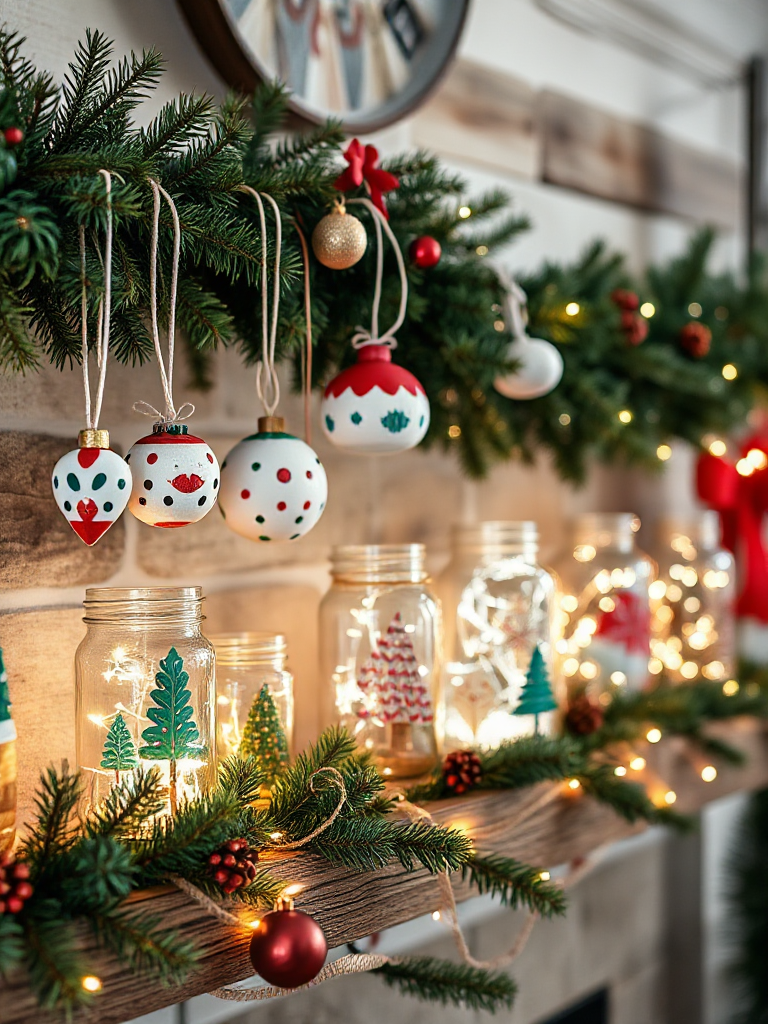 Christmas Mantel Decorating Ideas