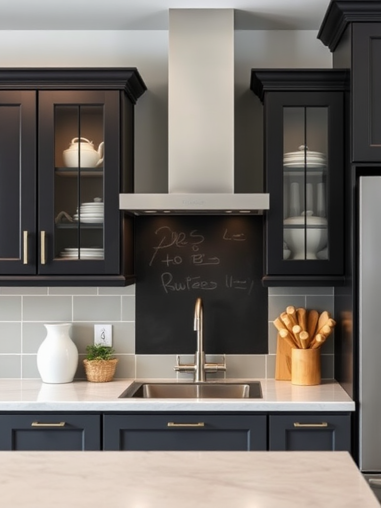 Backsplash Ideas For Dark Cabinet Kitchen