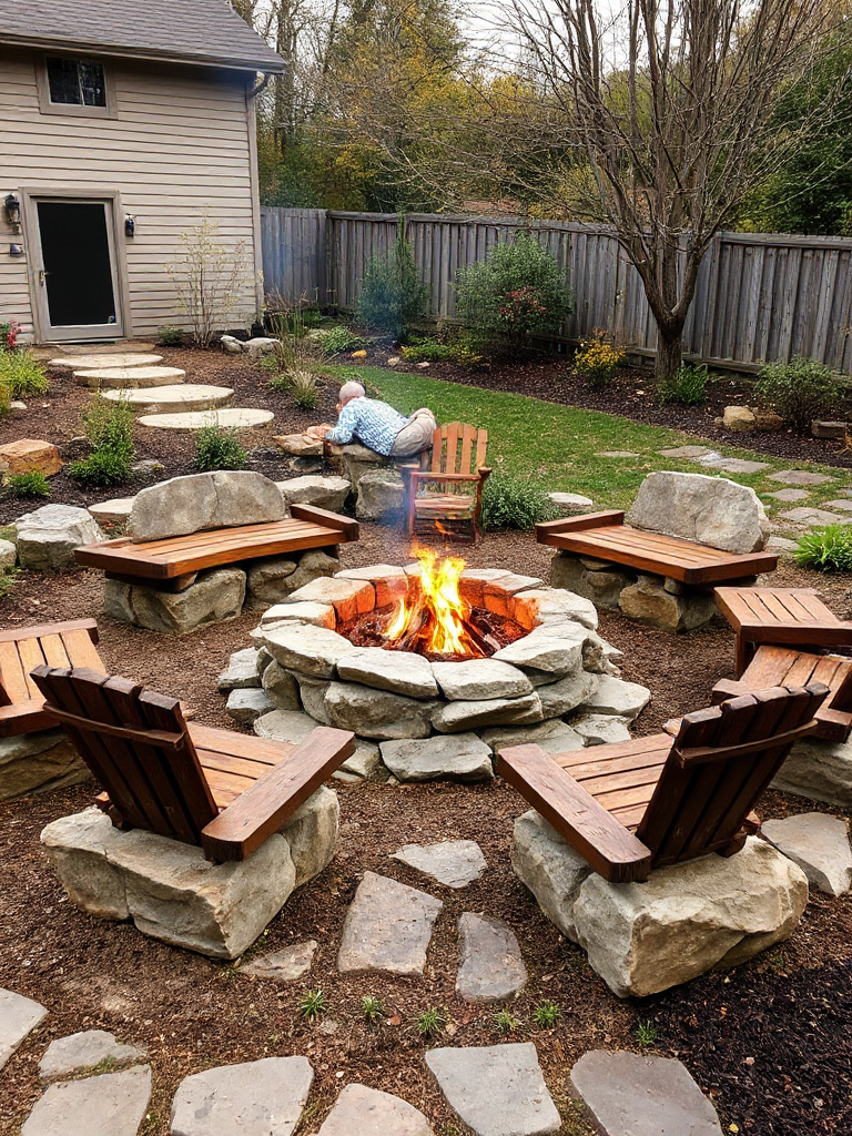 Simple Backyard Fire Pit Ideas