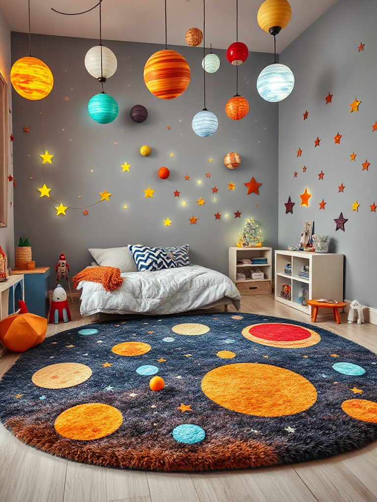 Space Themed Bedroom Ideas For Boy Toddlers