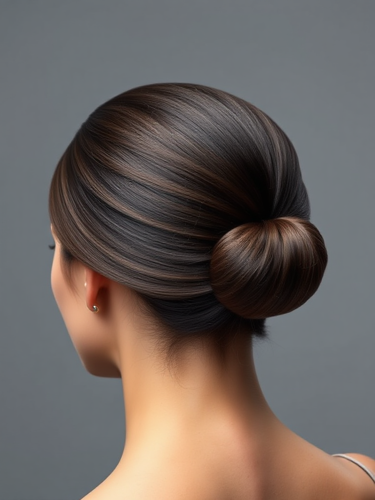 Sleek High Bun