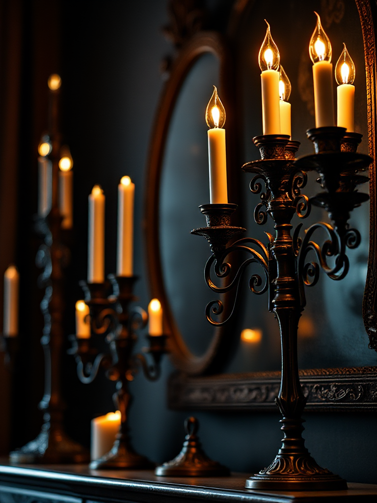 Gothic Mantel Decoration Ideas