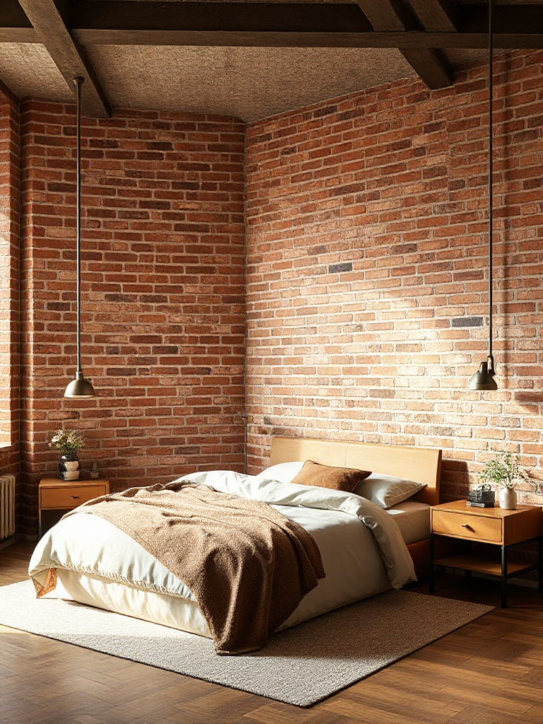 Modern industrial bedroom ideas