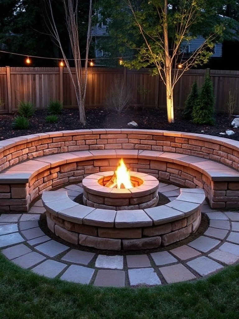 Simple Backyard Fire Pit Ideas