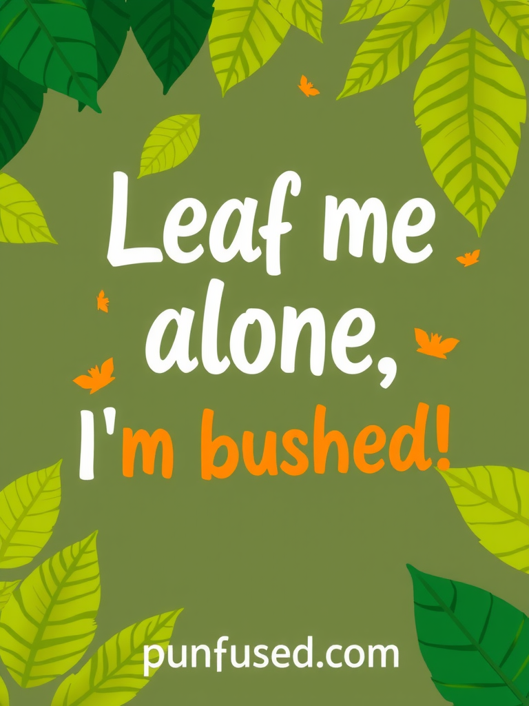 leaf puns