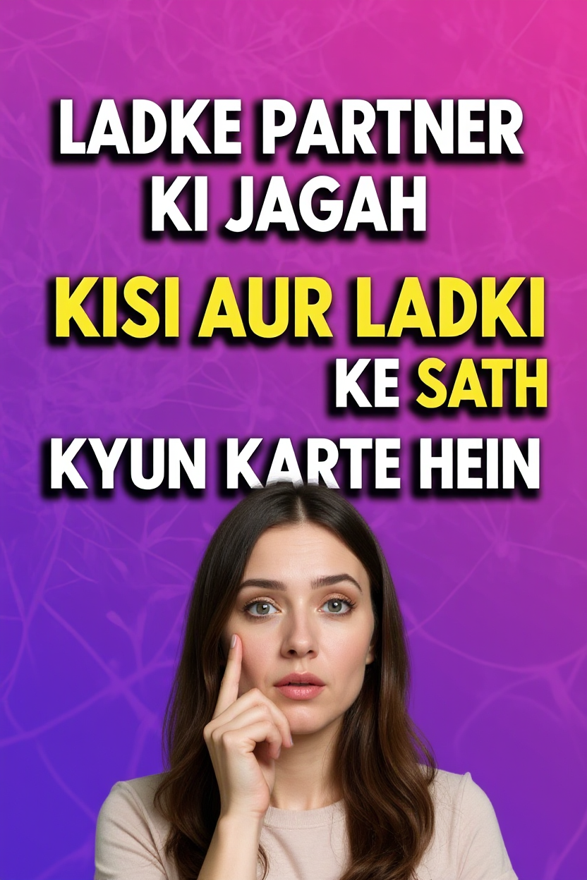 Ladke partner ki jagah kisi aur ladki ke sath kyun karte hein