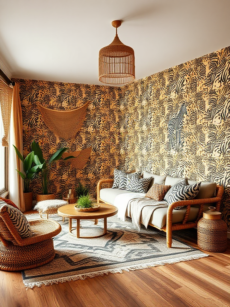 Boho Room Wallpaper Ideas