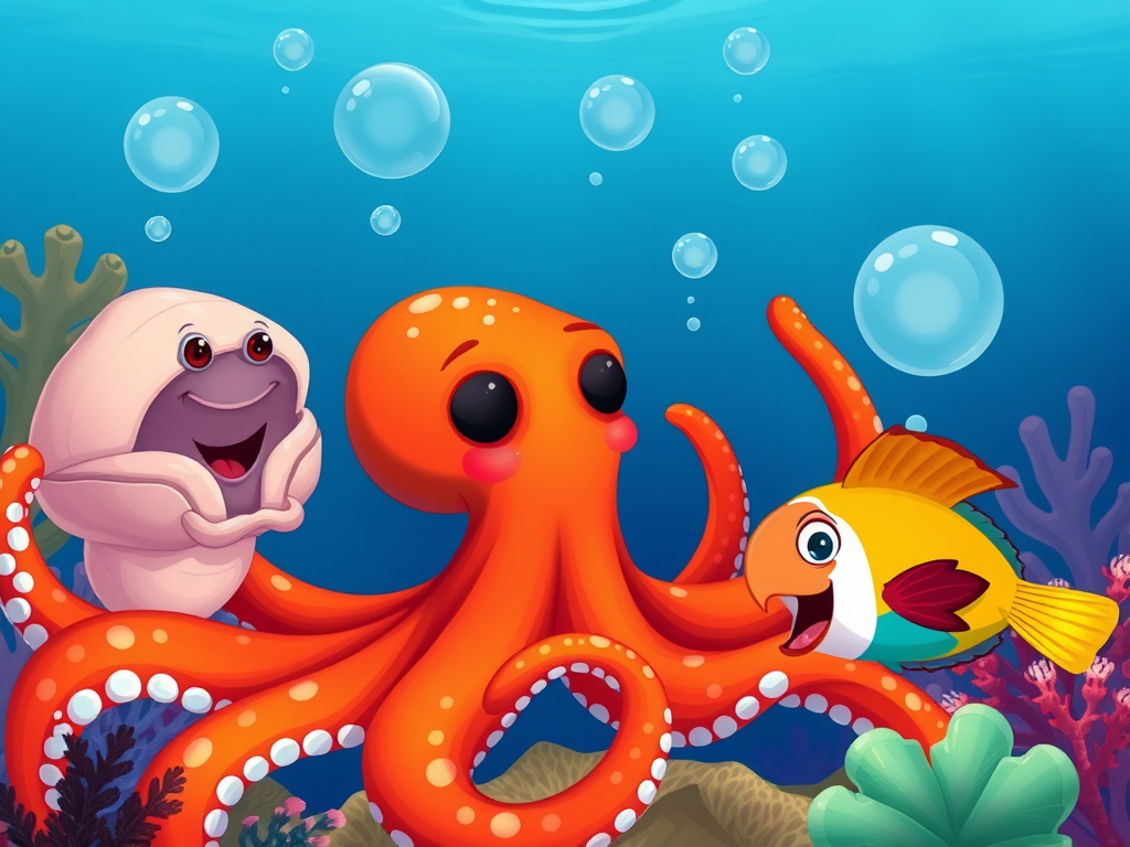 The Singing Seashell: Ollie the Octopus' Melody