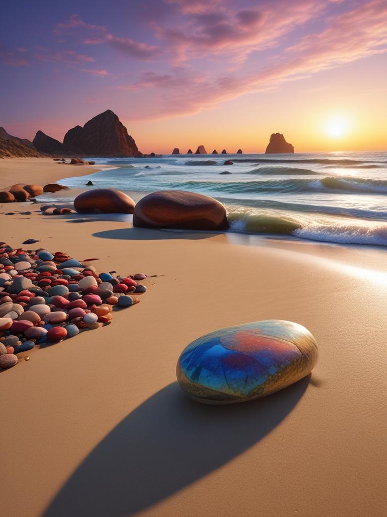 165-serene-sunset-over-a-mosaic-of-beach-pebbles