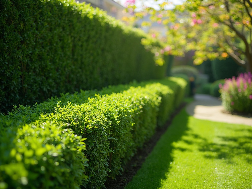 Boxwood Hedge Trimming