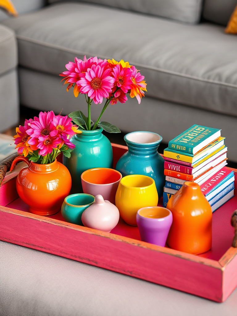 Coffee Table Tray Decor Ideas