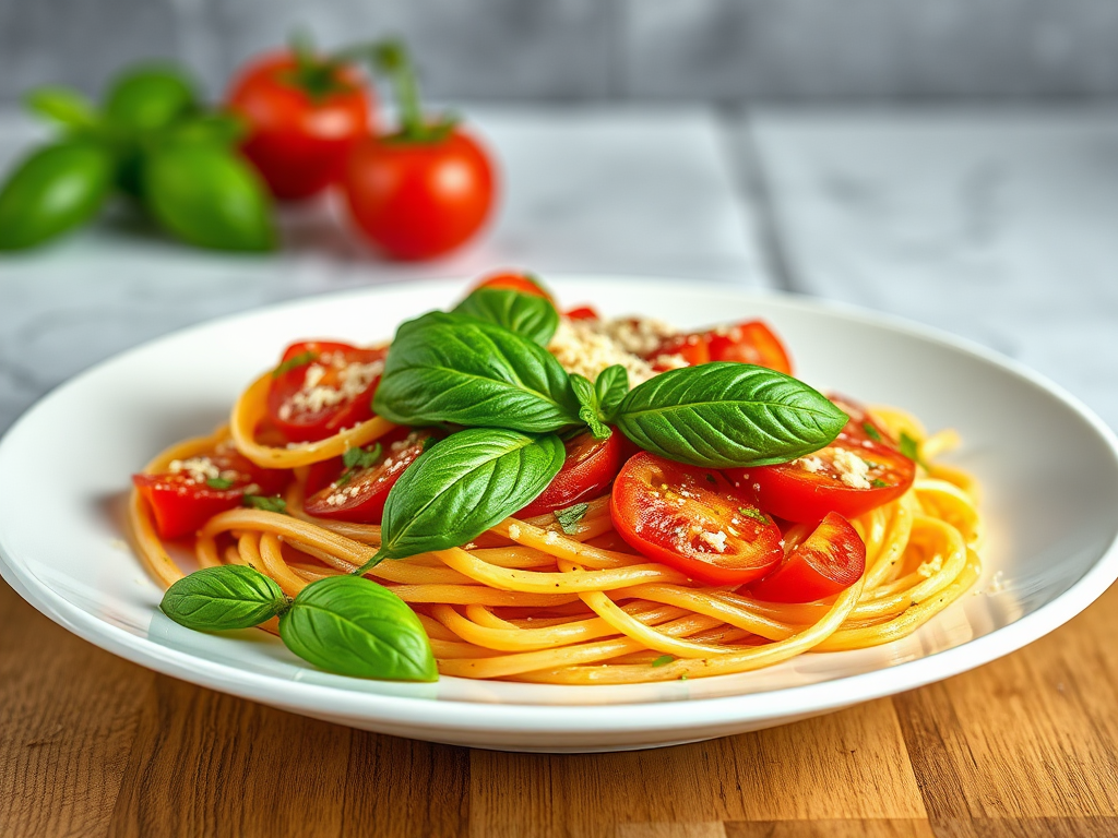 Image for Tomato Basil Pasta