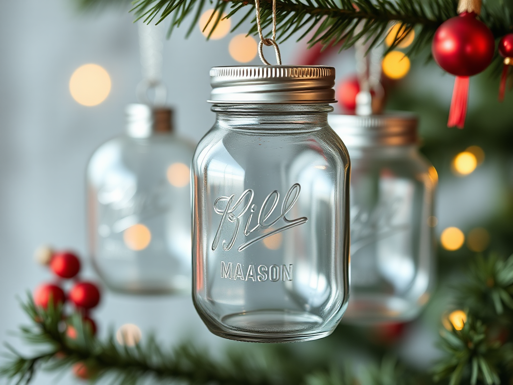 Image for Mason Jar Lid Ornaments