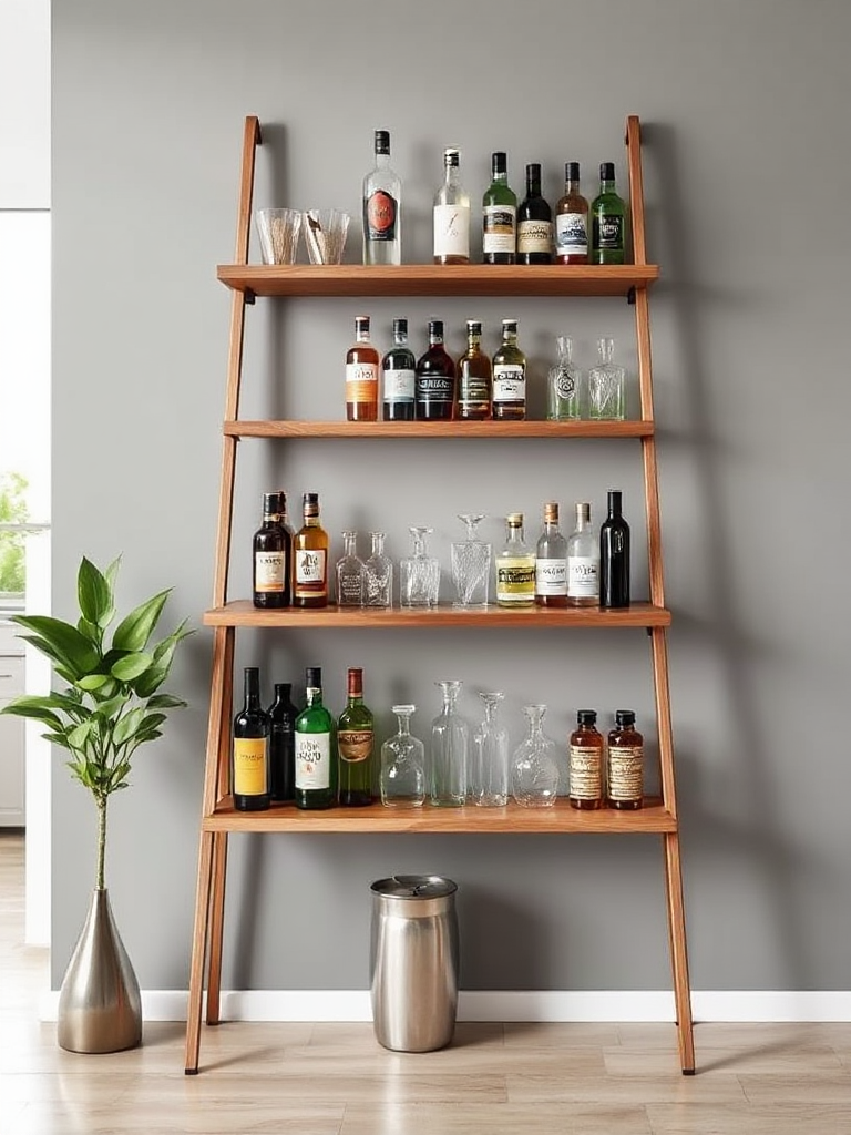 Home Bar Shelf Ideas