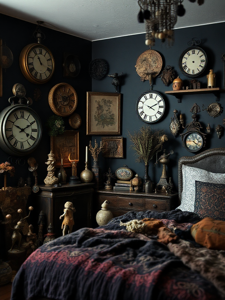 Dark boho bedroom sanctuaries