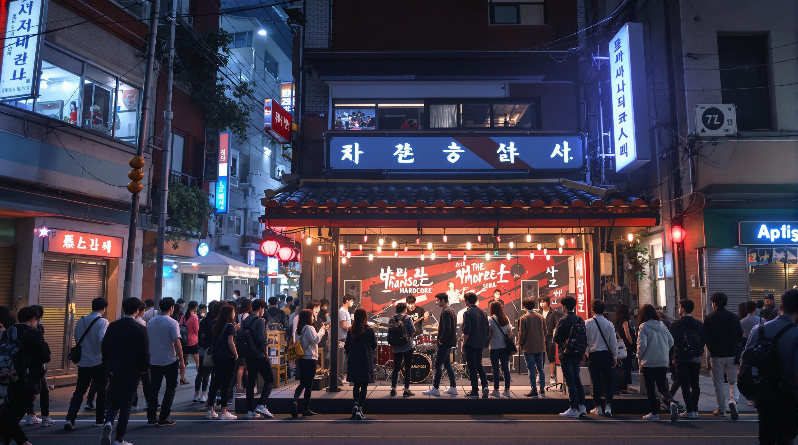 강서 하드코어: 문화와 유흥의 교차점 14 하드코어 음악 문화의 출현과 영향