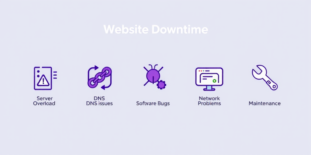 Common causes of website downtime