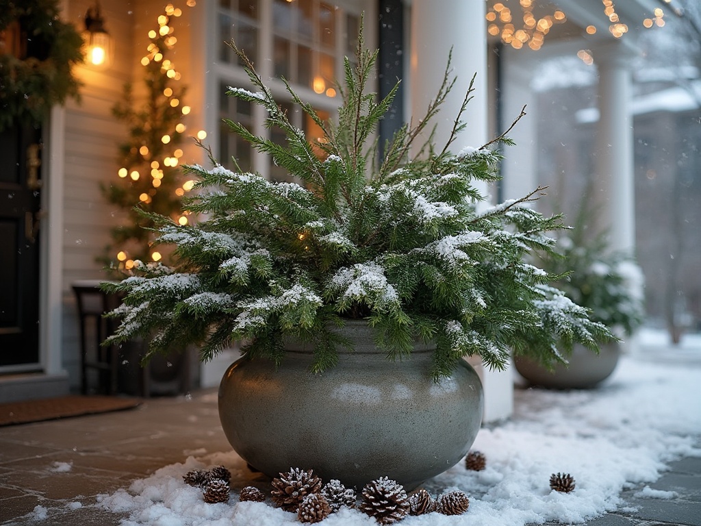 Snow-Kissed Juniper Display Image