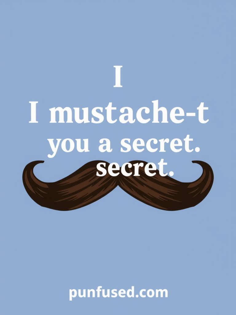 mustache puns