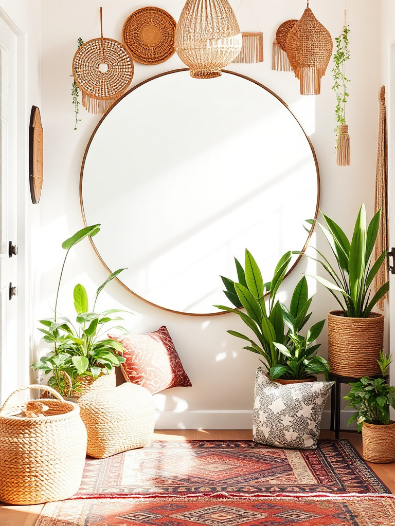 Boho Entryway Ideas