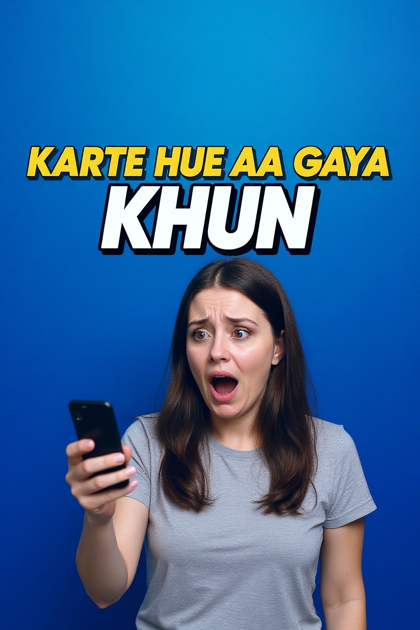 Karte hue aa gaya khun
