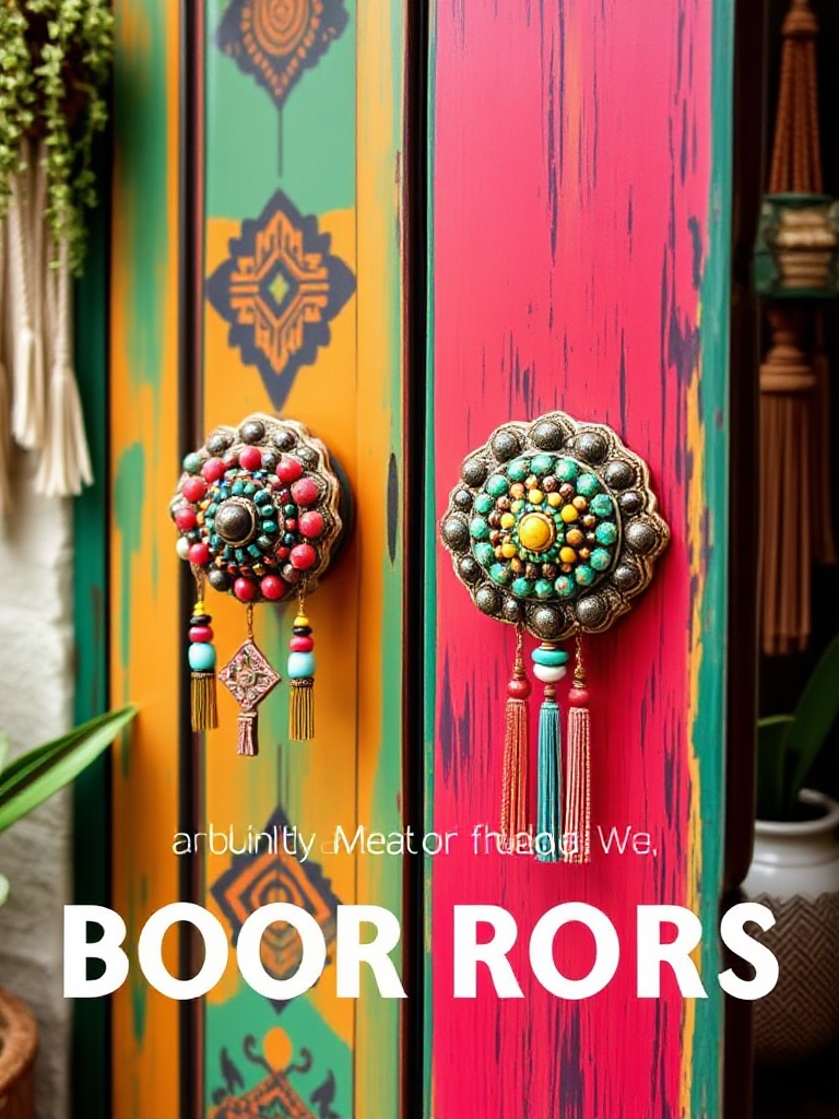 Boho Front Door Decor Ideas