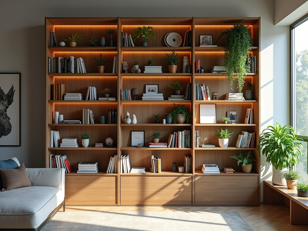 Vertical Visions: Stunning Displays with Tall Bookcases